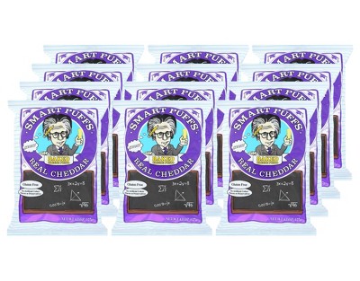 Pirate's Booty Real Cheddar Smart Puffs - Case of 12/4.5 oz