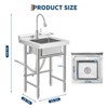 Kitchen Sink Replacement - Stainless Steel 2.0 Series | Durable, Rust Resistant, Easy to Clean with Modern Design - 2 of 4