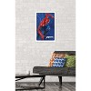 Trends International Marvel Spider-Man: World Of Webs - Posing Framed Wall Poster Prints - 2 of 4