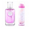 Lattafa Mahasin Crystal Violet By Lattafa Eau De Parfum Spray With 1.7 Oz Deodorant Spray 3.4 Oz For Women - 2 of 3