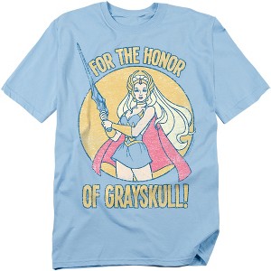 She Ra Honor Of Grayskull Adult T-Shirt - 1 of 4