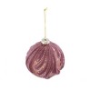 Whisen D3.9" Christmas Ball Ornaments, Glass Decorative Hanging Ball Christmas Tree Ornaments, Set of 6 - 3 of 4