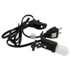 Department 56 Villages 2.0 Inch Single Black Cord With Bulb Halloween Village Accessories - 2 of 3