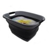 SAMMART 2 pcs Set : 25L (6.6 Gallon) Collapsible Plasic Laundry Basket & 5L (1.32 Gallon) Collapsible Bucket - 4 of 4