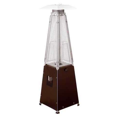 Portable Glass Tube Outdoor Patio Heater Bronze Az Patio