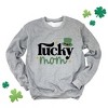Simply Sage Market Women's Graphic Sweatshirt Lucky Mom - 3 of 4
