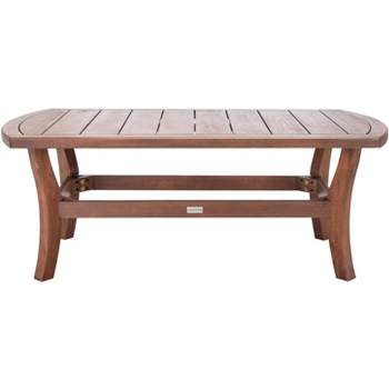 Payden Outdoor Coffee Table - Natural - Safavieh.