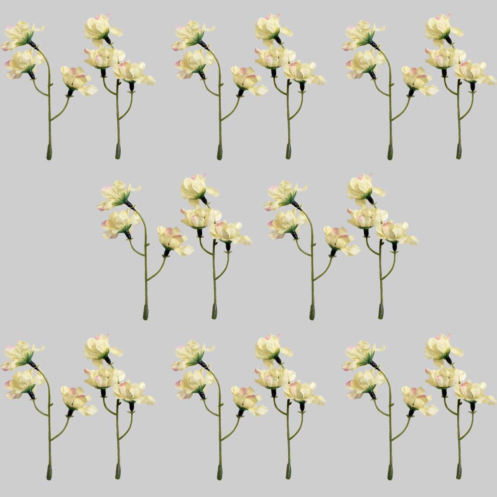 16pk White Flower Sprigs - Bullseye's Playground was $8.0 now $4.0 (50.0% off)