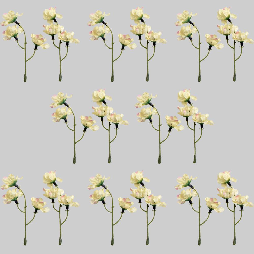 16pk White Flower Sprigs - Bullseye's Playground was $8.0 now $4.0 (50.0% off)