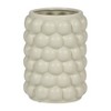 Sagebrook Home 7" Ceramic Bubble Vase - Contemporary Cucumber Green For Decorative Table Accent - Stylish Home or Office Decor - Floral Arrangement - 2 of 4