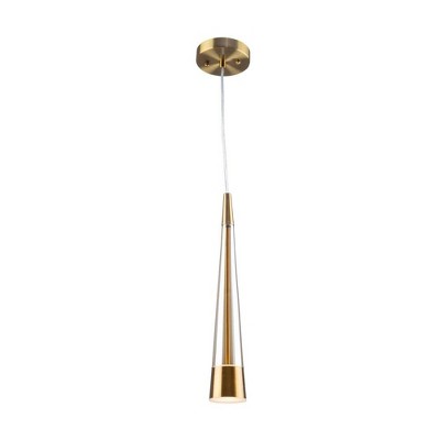 Artcraft Lighting Sunnyvale 1 - Light Pendant in  Brass