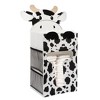 Sammy & Lou Felt Baby Nursery Diaper Storage Caddy - Cow - 3 of 4