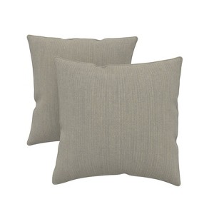 Covers&All Sunbrella® Indoor / Outdoor Throw Pillows Inserts with Covers, Set of 2 - 1 of 4