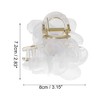 Unique Bargains Women's Fashion Mesh Flower Hairpin 3.15"x2.83"x2.95" 1 Pc - 4 of 4