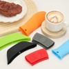 Unique Bargains Silicone Hot Assist Square Edge Pan and Pot Handle Holders 4 Pcs - 4 of 4