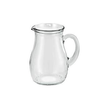 Breeze Glass Drink Water Pitcher with Stainless Steel Lid - 50 oz