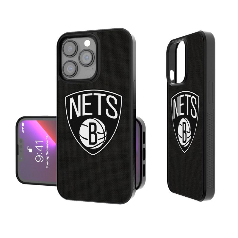 Keyscaper Brooklyn Nets Solid Bump Phone Case, 1 of 7