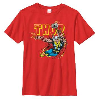 Boy's Marvel Mighty Thor Thunder T-Shirt