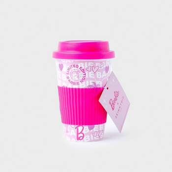 Barbie X Skinnydip 13.5 fl oz Graphic Travel Mug - Pink