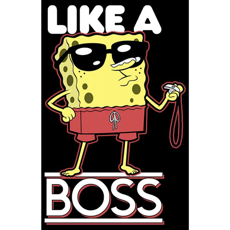 Boy's SpongeBob SquarePants Like A Boss T-Shirt, 2 of 6