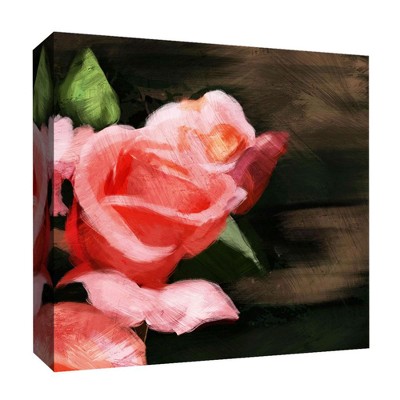 16" x 16" Rose Inspiration II Decorative Wall Art - PTM Images