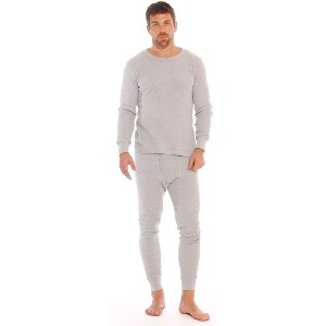 At The Buzzer Men's Thermal Underwear Set - Base Layer Long Johns for Warmth in Winter - 1 of 3