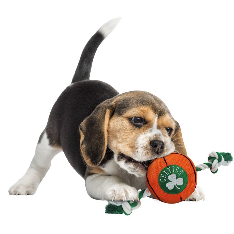 NBA Boston Celtics Basketball Rope Pets Toy, 2 of 5