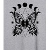 Women's - Instant Message - Celestial Butterfly Oversized Graphic T-Shirt - 2 of 4