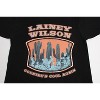 Lainey Wilson Country's Cool Again Women's Charcoal Crew Neck Short Sleeve T-shirt - 2 of 2