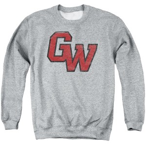 Gardner-Webb University Official Gardner-Webb Distressed Primary Logo Adult Crewneck Sweatshirt - 1 of 4