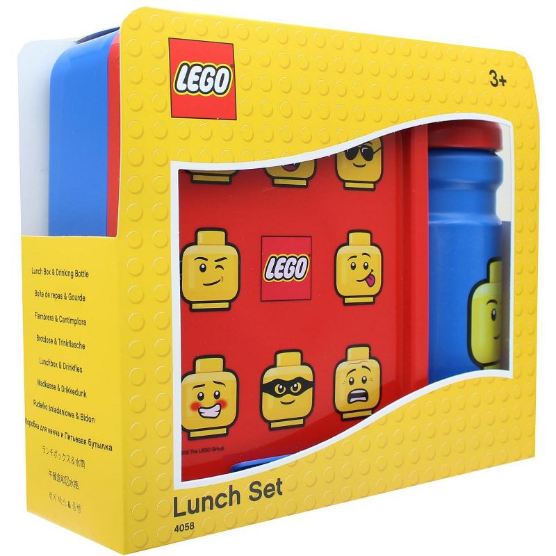 Room Copenhagen LEGO Minifigure Lunch Box Set | Classic Blue/ Red, 2 of 5