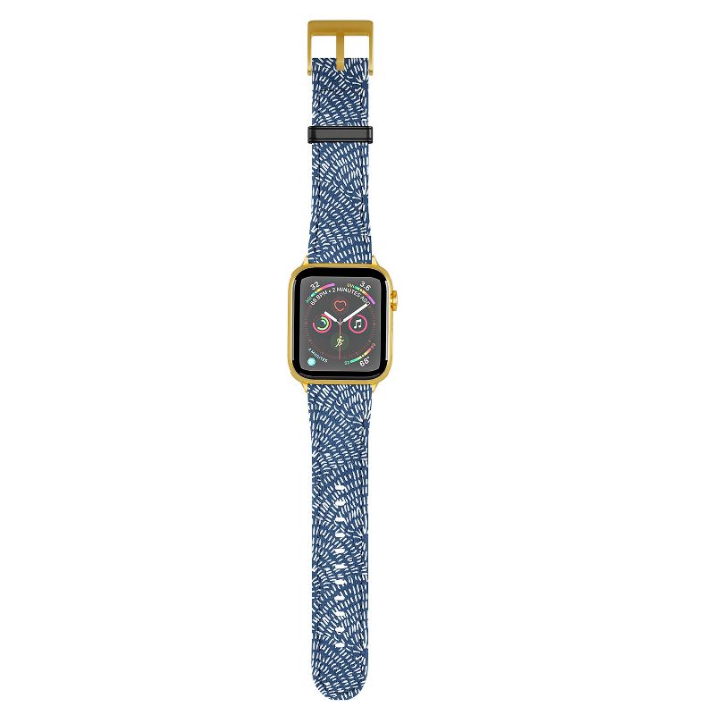 Camilla Foss Circles In Blue III Apple Watch Band - Society6, 1 of 4