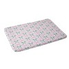 Deny Designs Krissy Mast Tennis Trellis Bows in Pink Memory Foam Bath Mat - 2 of 4