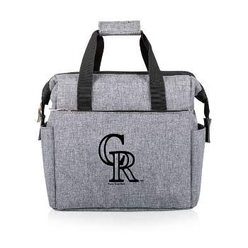 MLB Colorado Rockies On The Go Soft Lunch Bag Cooler - Heathered Gray