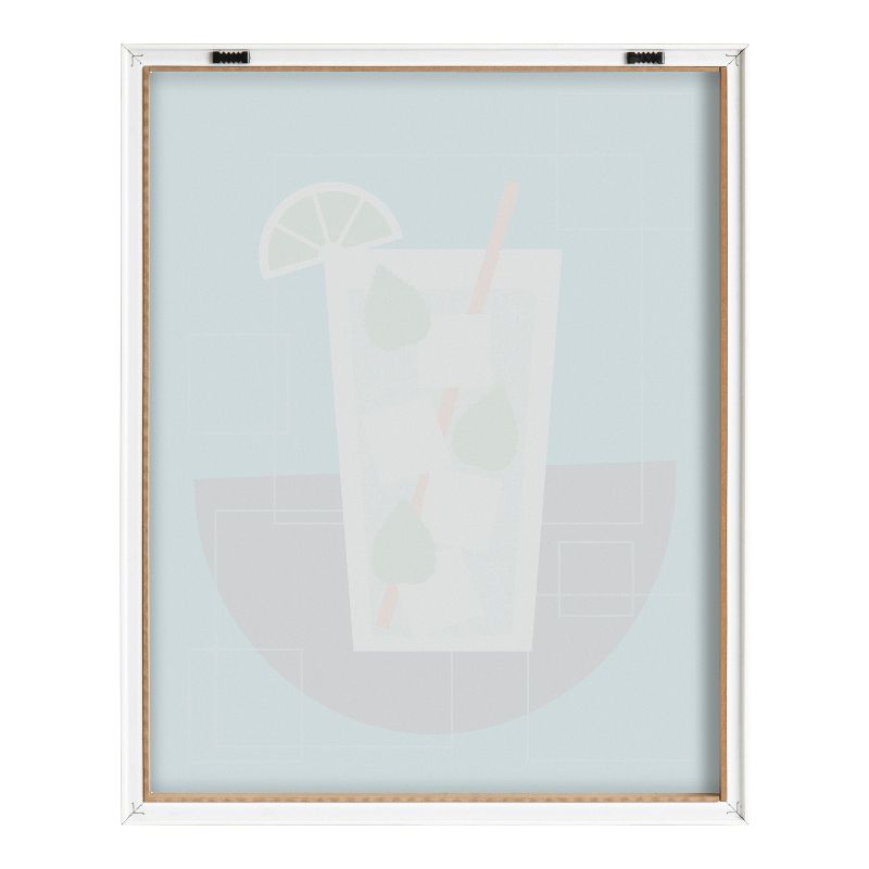 16" x 20" Blake Mojito by Amber Leaders Designs Framed Printed Glass - Kate & Laurel All Things Decor, 4 of 7