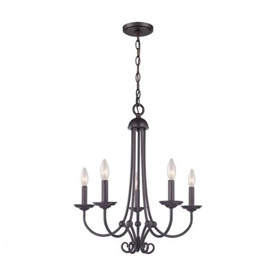 Thomas Lighting Williamsport 5 - Light Chandelier in  Oil Rubbed Bronze