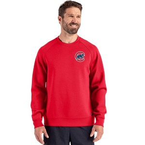 Chicago Cubs Cutter & Buck Roam Recycled Crew Neck Mens Pullover - 1 of 1