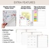Essential PRO 2026 Daily, Weekly/Monthly Planner,7"x9": 14 Months (Nov 2025-Dec 2026) Tabs,Notes Pages,Storage Pocket,Bookmark (Colorful Botanicals) - 3 of 4