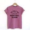 Simply Sage Market Women's Basketball Season BS Short Sleeve Garment Dyed Tee - 2 of 4