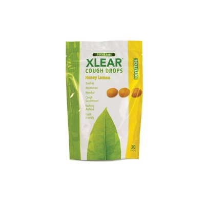 Xlear Honey Lemon Cough Drops - 4.32 fl oz
