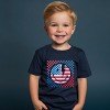 The Juniper Shop SmileyWorld Patriotic Checkered Lightning Toddler Short Sleeve Tee - 3 of 4