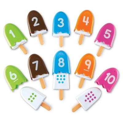 Learning Resources Smart Snacks Number Pops, Set of 10, Ages 18 mos+