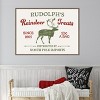 Amanti Art Christmas Farm Sign IV by Victoria Barnes Canvas Wall Art Print Framed - 4 of 4