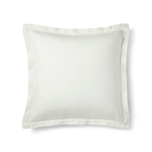 Sour Cream Lightweight Linen Pillow Sham Euro Fieldcrest Target