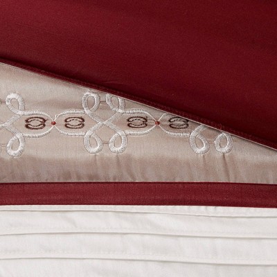 Madison Park Essentials Embroidered 24 Piece Room in a Bag Comforter Set