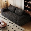 MAYEERTY 107" Cloud L-Shape Sofa - 107" L-Shape, Corduroy, Deep Seat, No Assembly, for Living Room/Bedroom - 2 of 4