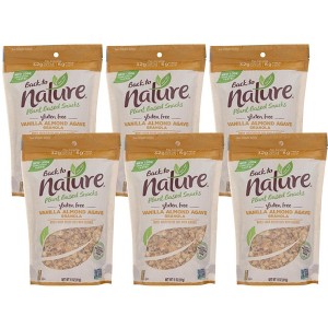 Back To Nature Gluten Free Vanilla Almond Agave Granola - Case of 6/11 oz - 1 of 4