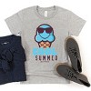 The Juniper Shop SmileyWorld Cool Summer Ice Cream Blue Youth Short Sleeve Tee - 3 of 4