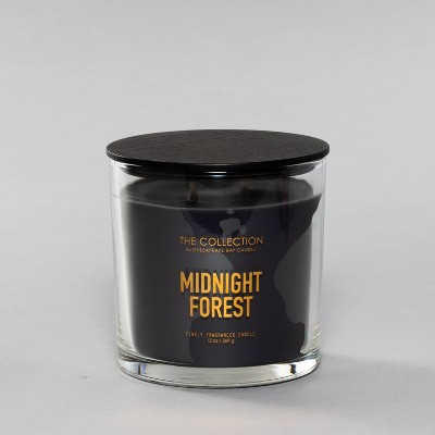 13oz Glass Jar 2-Wick Candle Midnight Forest - The Collection By Chesapeake Bay Candle