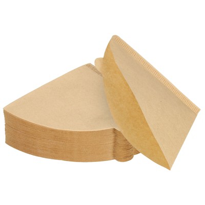 Unique Bargains Cafe Home Office Pour-Over Brewing Cone Coffee Filters 100 Pcs